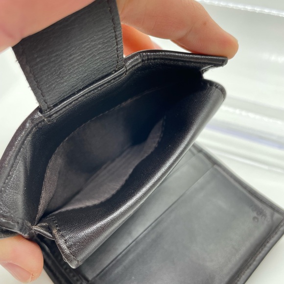 Gucci Jacquard Guccissima and Leather Compact Wallet - Picture 8 of 13